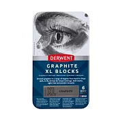DERWENT 德爾文水性石墨塊XL-6色(灰階) DW2306195