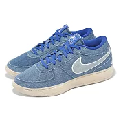Nike 籃球鞋 Book 1 Blue EP 男鞋 Blue Blood 藍 Booker 牛仔 單寧 IH0888-900