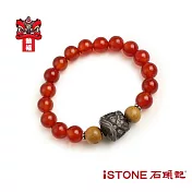 石頭記 經典系列-獅獅順利(兩款式選) 紅瑪瑙