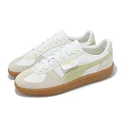 Puma 休閒鞋 Palermo Lth 男鞋 女鞋 白 綠 麂皮 膠底 復古 德訓鞋  39646418