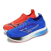 Mizuno 慢跑鞋 Neo Zen 男鞋 Oni Pack 紅 藍 陰陽 緩衝 運動鞋 美津濃 J1GC2582-04