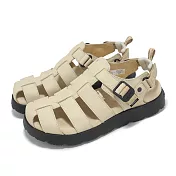 Merrell 涼鞋 Fleur Fisherman 女鞋 米 黑 皮革 羅馬涼鞋 戶外  ML008200 25cm BEIGE/BLACK