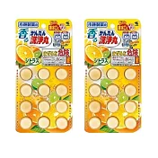 【2入組】日本小林製藥排水孔/水管疏通清潔錠(柑橘香)12入