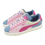 Puma 休閒鞋 Suede Squid Game 男鞋 女鞋 粉紅 藍 魷魚遊戲 聯名  39942801