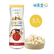 【啾愛你】幼食堂小星願有機幼兒米菓  蘋果星星三入組