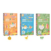 【啾愛你】幼食堂小白魚益生菌幼兒米餅 三入組 (南瓜+波菜+雞肉)