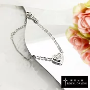 Royal Damon羅亞戴蒙 心扉 手鍊 BK681