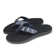 Teva 拖鞋 Voya Flip 女鞋 海軍藍 再生織帶拖鞋 支撐 人字拖 夾腳拖 1019040GSHP