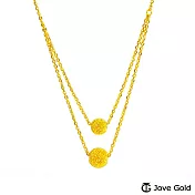 JoveGold漾金飾 完美序幕黃金項鍊