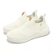 Fila 懶人鞋 Calmly 女鞋 米 金 襪套式 緩震 休閒鞋 斐樂 5J356Z115 25.5cm BEIGE/GOLD