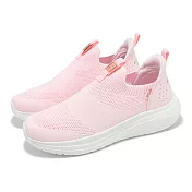 Fila 懶人鞋 Calmly 女鞋 粉紅 白 襪套式 緩震 休閒鞋 斐樂 5J356Z555
