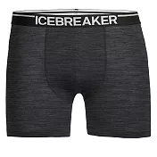 【紐西蘭Icebreaker】男 Anatomica 四角內褲-BF150 S 灰黑