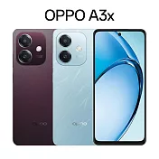【OPPO】A3X 4G 6.67吋 (4GB+128GB) 藍色