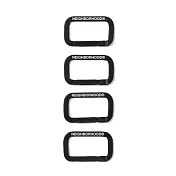 NEIGHBORHOOD CARABINER SET Black 黑色吊扣 一組四個 251OTNH-AC04 黑