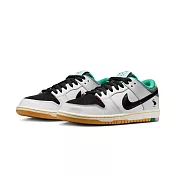 Nike SB Dunk Low Pro QS Black-White 黑白 低筒 聯名款 休閒鞋 運動鞋 男鞋 HJ4132-100  27cm 黑白