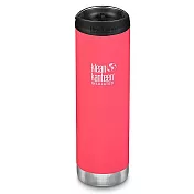美國Klean Kanteen TK Wide寬口不鏽鋼保溫瓶592ml-西瓜紅