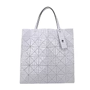 ISSEY MIYAKE 三宅一生 BAOABO KAIJU 6X6壓紋托特包- 灰