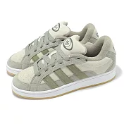 adidas 休閒鞋 Campus 00S Beta 男鞋 女鞋 綠 白 麂皮 復古 膠底 三葉草 愛迪達 IH8605