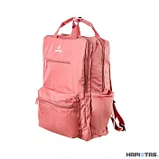 【HAPI+TAS】日本原廠授權 摺疊 手提後背包- 霧面粉色