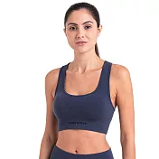 【紐西蘭Icebreaker 】女 Zoneknit™ 無縫線運動內衣(附內襯)-260 XL 石墨灰