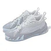 Puma 籃球鞋 Scoot 1 Grey Ice 男鞋 灰 藍 Henderson 明星款 運動鞋 30983901