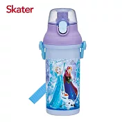 日本 Skater 銀離子直飲水壺(480ml)-冰雪奇緣Heart