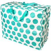 英國 Rex London 衣物/棉被超大多功能防水環保收納袋/萬用袋_ 青玉點點