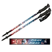 【義大利 FIZAN】超輕三節式健行登山杖2入特惠組 富士山