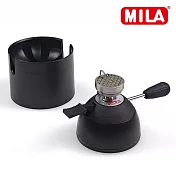 MILA迷你登山爐(附填充座)-黑色