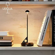【義大利UBIQUA】Lume 領航寂光USB充電式桌燈- 純黑