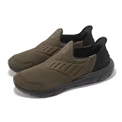 Puma 休閒鞋 Softride Flex Ease In WS AS 男鞋 棕 黑 防潑水 套入式 懶人鞋 31107603