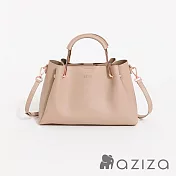 aziza NIRI手提斜背包  卡其駝