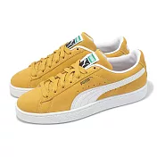 Puma 休閒鞋 Suede Classic 男鞋 女鞋 黃 白 麂皮 復古 板鞋 39978104