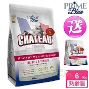 【藍帶無穀】莊園無穀貓食 體態關節配方 6kg 送 1.2kg 雞肉+鮭魚