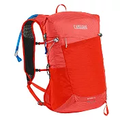 【美國 CamelBak】Octane 16 Cordura多功能運動背包(附2L拉鍊式快拆水袋) 罌粟紅