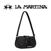 【LA MARTINA】限量2折 頂級時尚肩背包 LMBA01300T 全新專櫃展示品(黑色)