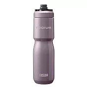 【美國 CamelBak】650ml Podium 競速真空保冰單車水瓶- 沉著紫