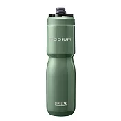 【美國 CamelBak】650ml Podium 競速真空保冰單車水瓶- 青苔綠