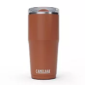 【美國 CamelBak】600ml Thrive Tumble 防漏不鏽鋼雙層真空保溫杯(保冰)- 山脊紅