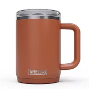 【美國 CamelBak】500ml Thrive Mug 防漏不鏽鋼日用保溫馬克杯(保冰)- 山脊紅