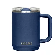 【美國 CamelBak】500ml Thrive Mug 防漏不鏽鋼日用保溫馬克杯(保冰)- 海軍藍