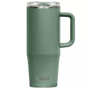 【美國 CamelBak】1000ml Thrive Mug 防漏不鏽鋼日用保溫馬克杯(保冰)- 灰綠