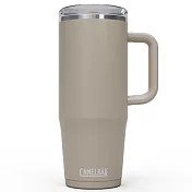 【美國 CamelBak】1000ml Thrive Mug 防漏不鏽鋼日用保溫馬克杯(保冰)- 象牙白