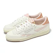 Reebok 休閒鞋 Club C Revenge Vintage 女鞋 白 粉 復古 膠底 100209063