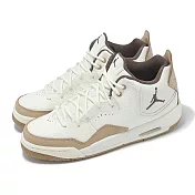 Nike 休閒鞋 Jordan Courtside 23 GS 大童 女鞋 奶茶色 復古 喬丹 FQ6861-121