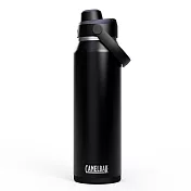 【美國 CamelBak】1000ml Chug 不鏽鋼彈蓋運動保溫瓶(保冰)- 濃黑