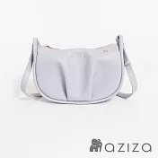 aziza LUCIA斜背彎月包  薰衣紫