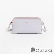 aziza ELSIE三層斜背貝殼包-小  薰衣紫