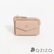 aziza CLARA鑰匙零錢包  卡其駝