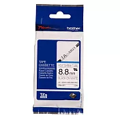 兄弟牌 BROTHER 白底黑字 8.8mmx1.5M 熱縮套管標籤帶 / 包 HSe-221